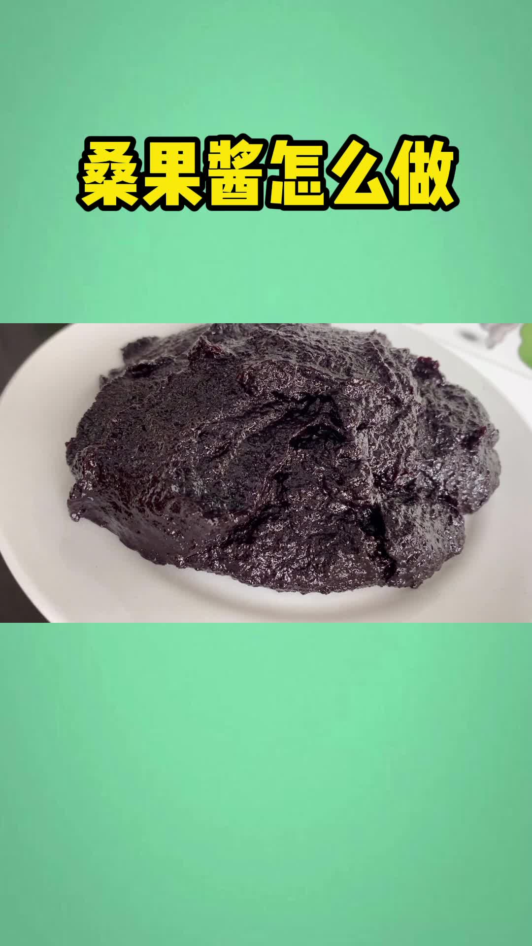 桑果酱没有任何添加剂干净卫生保存长