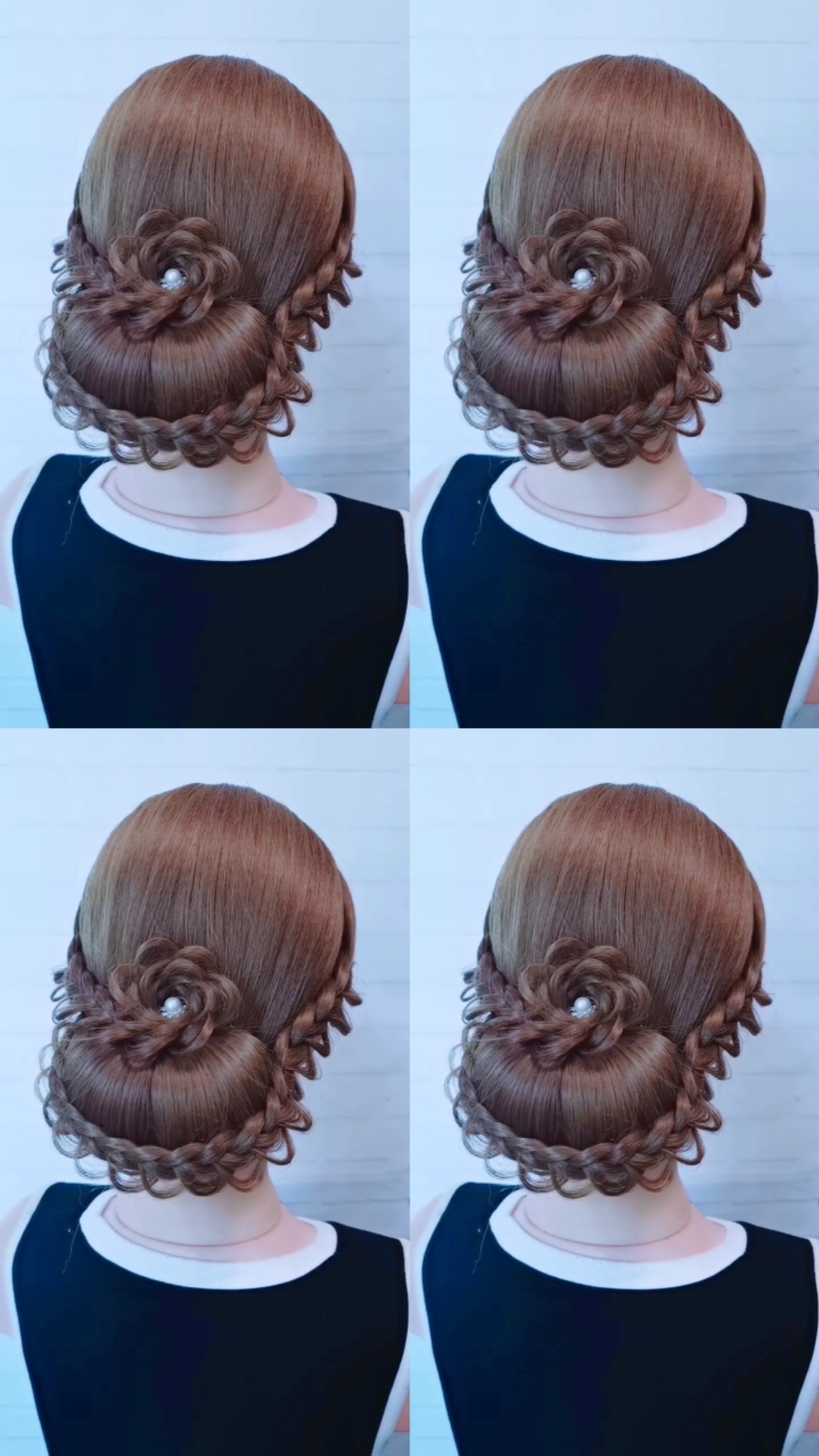 我要变好看#最简单最好看的礼服盘发