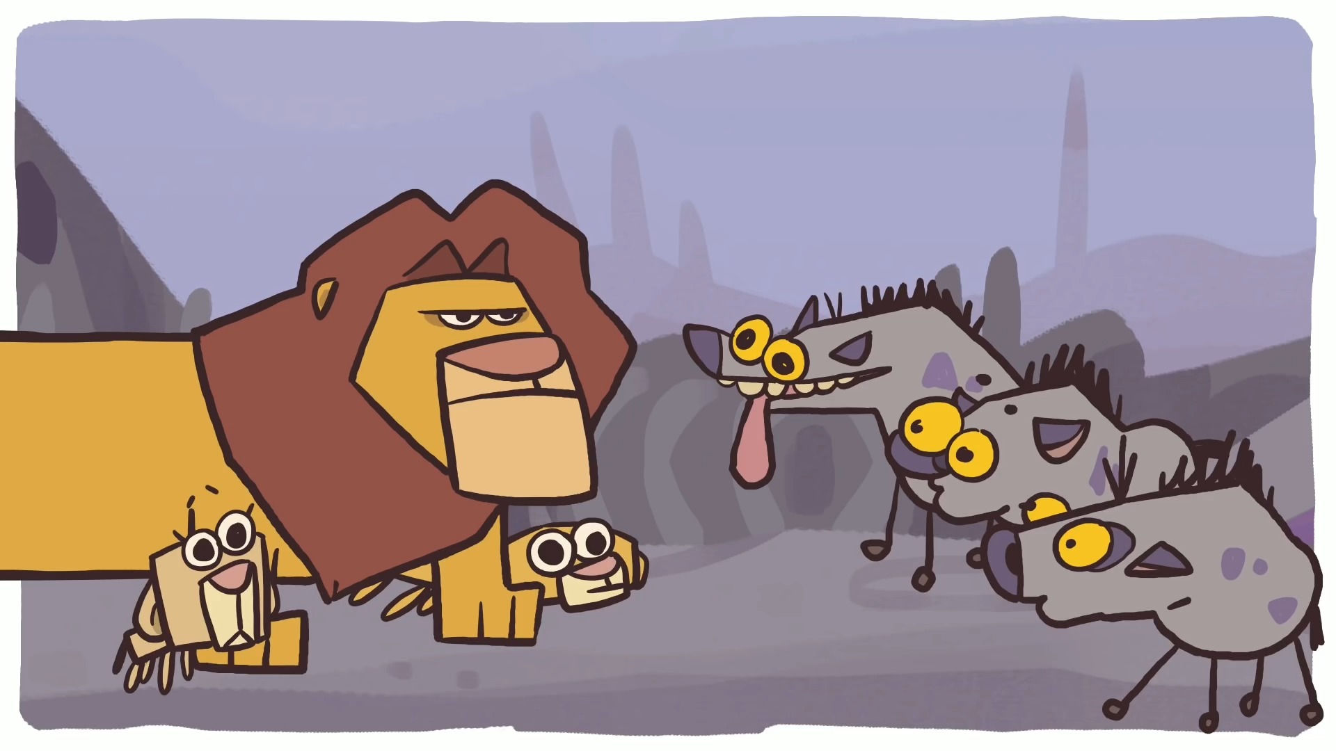 动漫厉害的狮子王居然被一个平底锅结束了生命