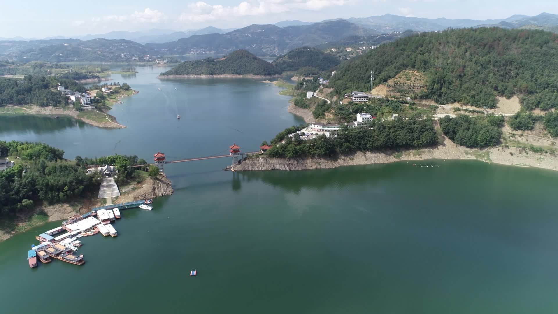 安康瀛湖风景名胜区图片