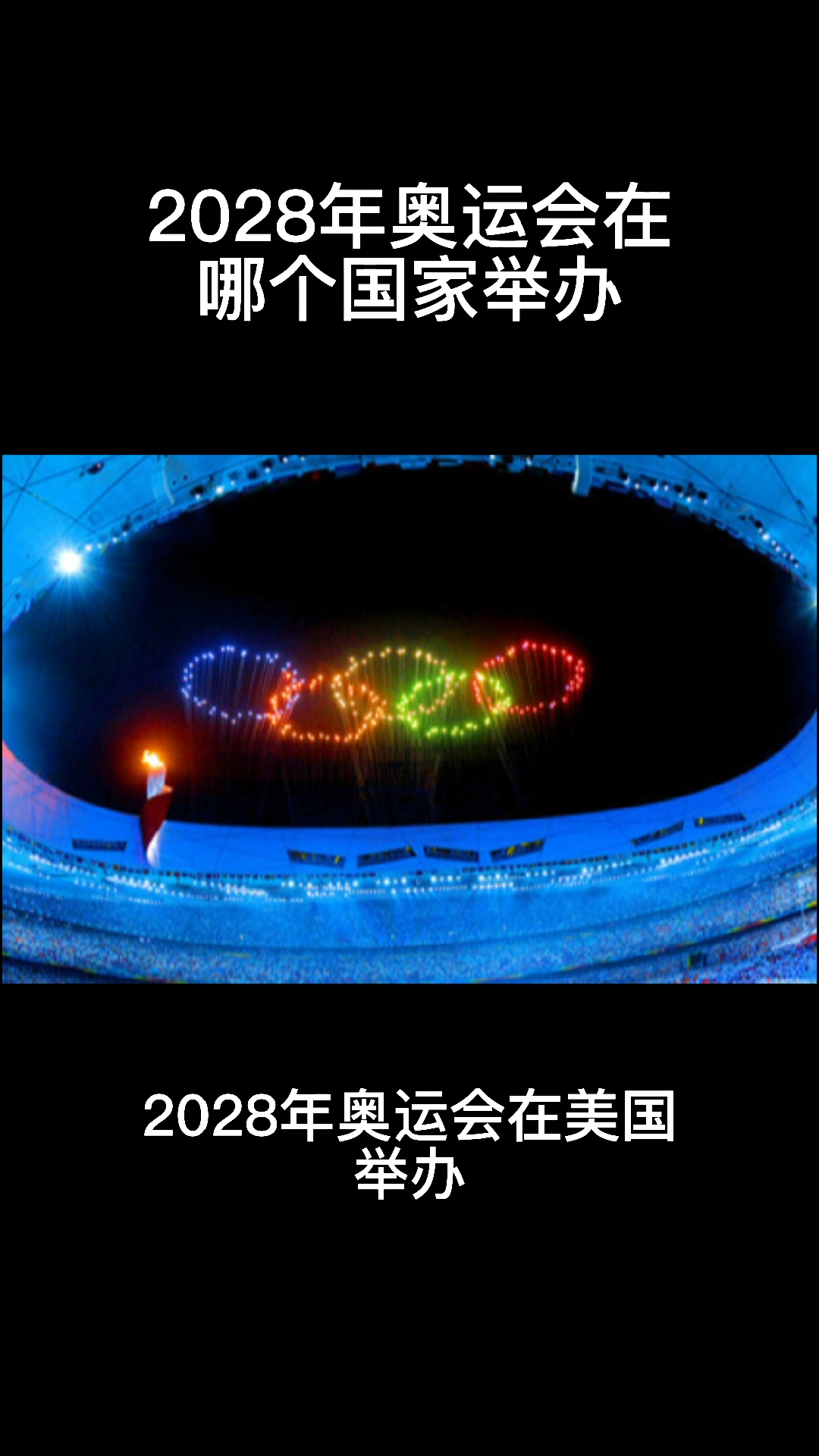 2028年奥运会在哪个国家举办