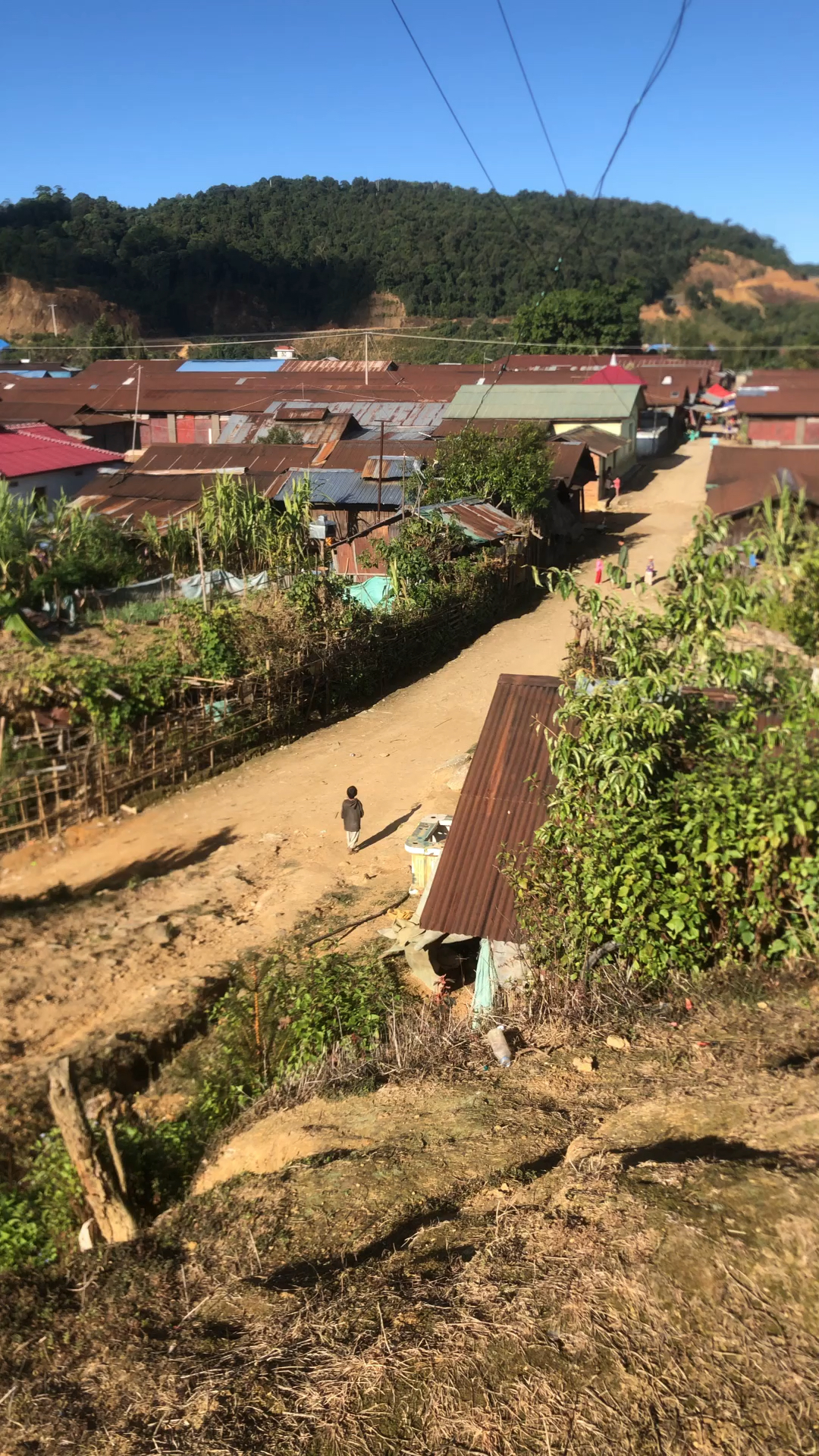 缅甸佤邦万象矿山图片