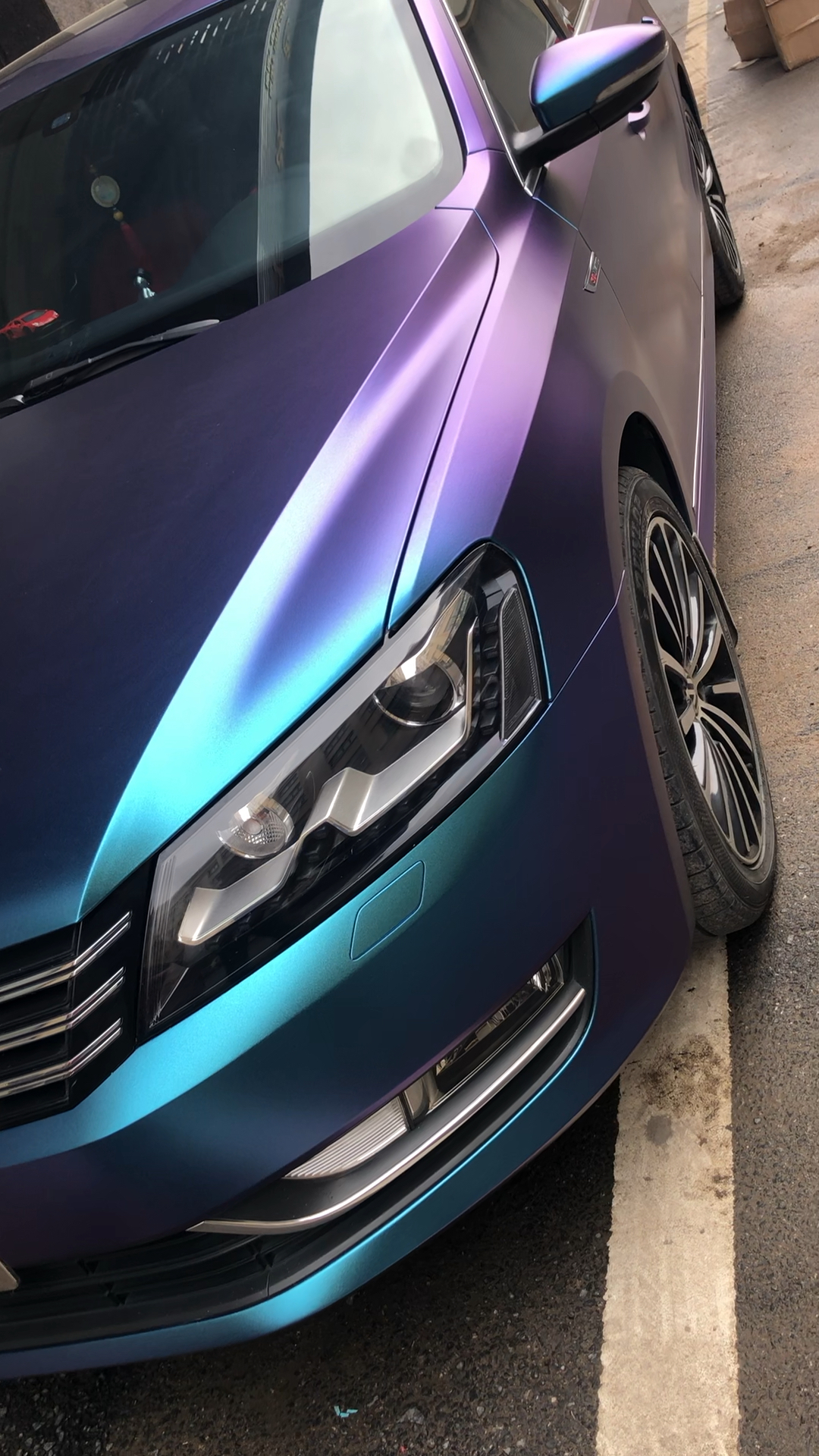 紫魅蓝,有想贴的吗