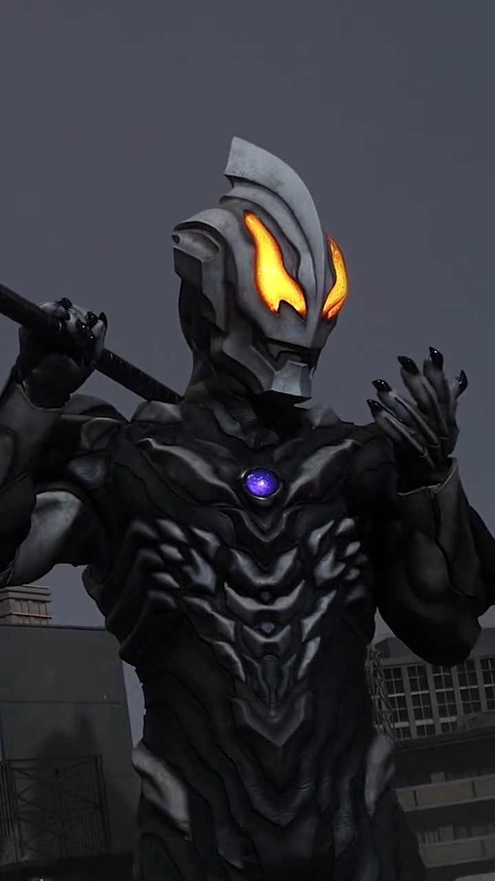 奥特曼#最强大最黑暗的奥特曼,贝利亚,这颜值你爱了吗?