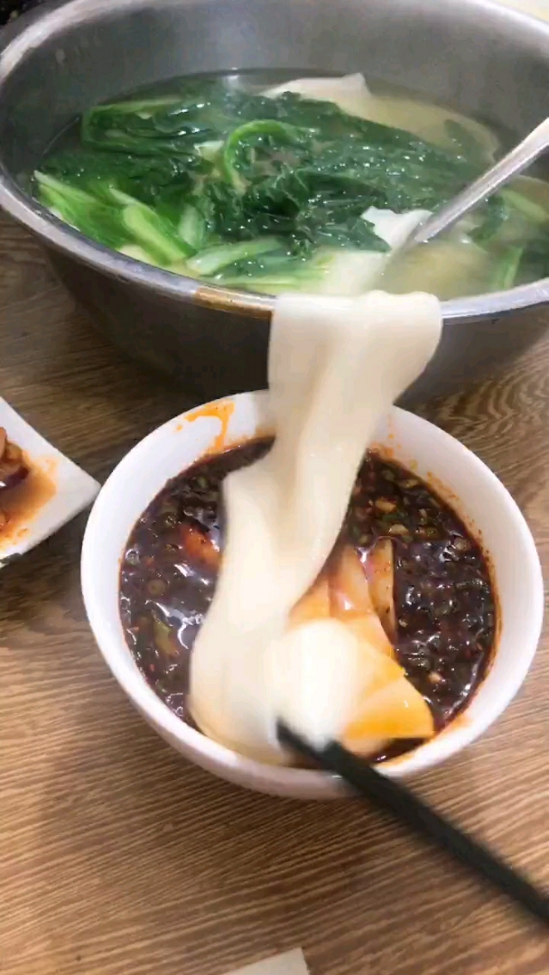 九九重阳#这个西北裙带面,你能吃几条?我能吃三条