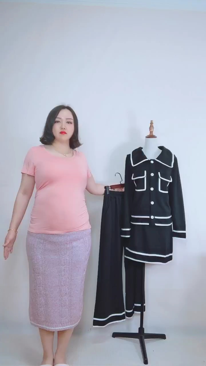 春日穿搭#身高160体重140斤每日显瘦穿搭分享