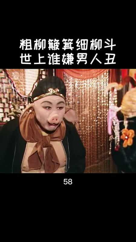 粗柳簸箕细柳斗世上谁嫌男儿丑,二师兄承担了西游记里大部分笑点