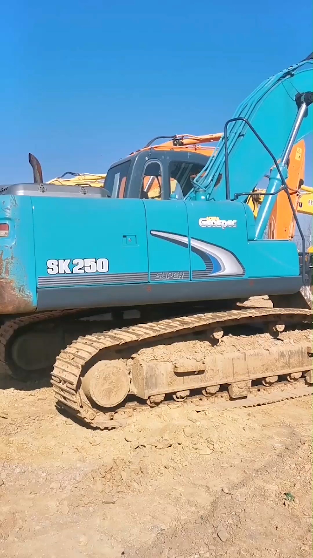 二手挖掘机直销#神钢sk250挖掘机视频解析