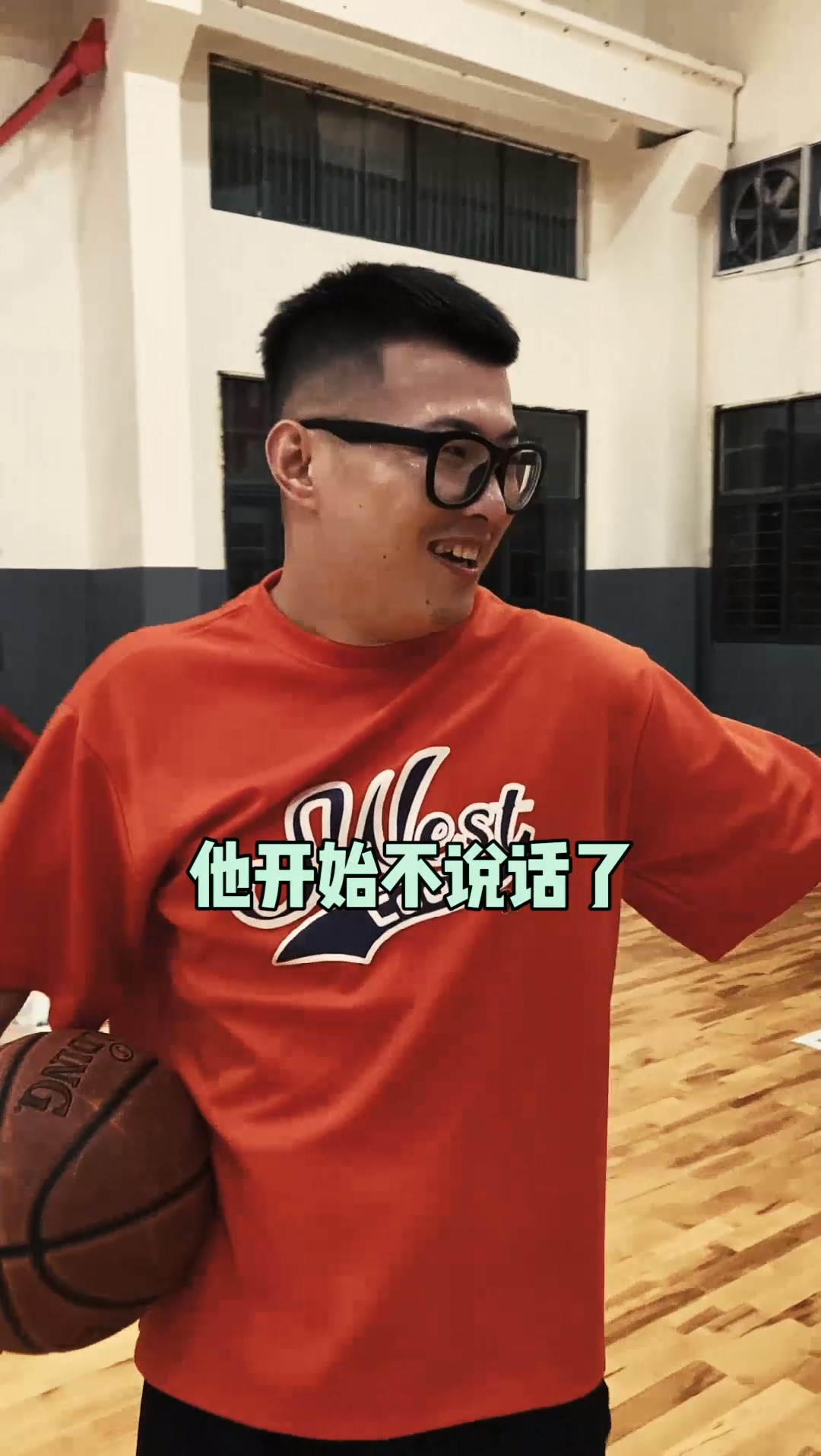 篮球#这小朋友突破真猛!跟我马师傅打完球,收获颇丰!