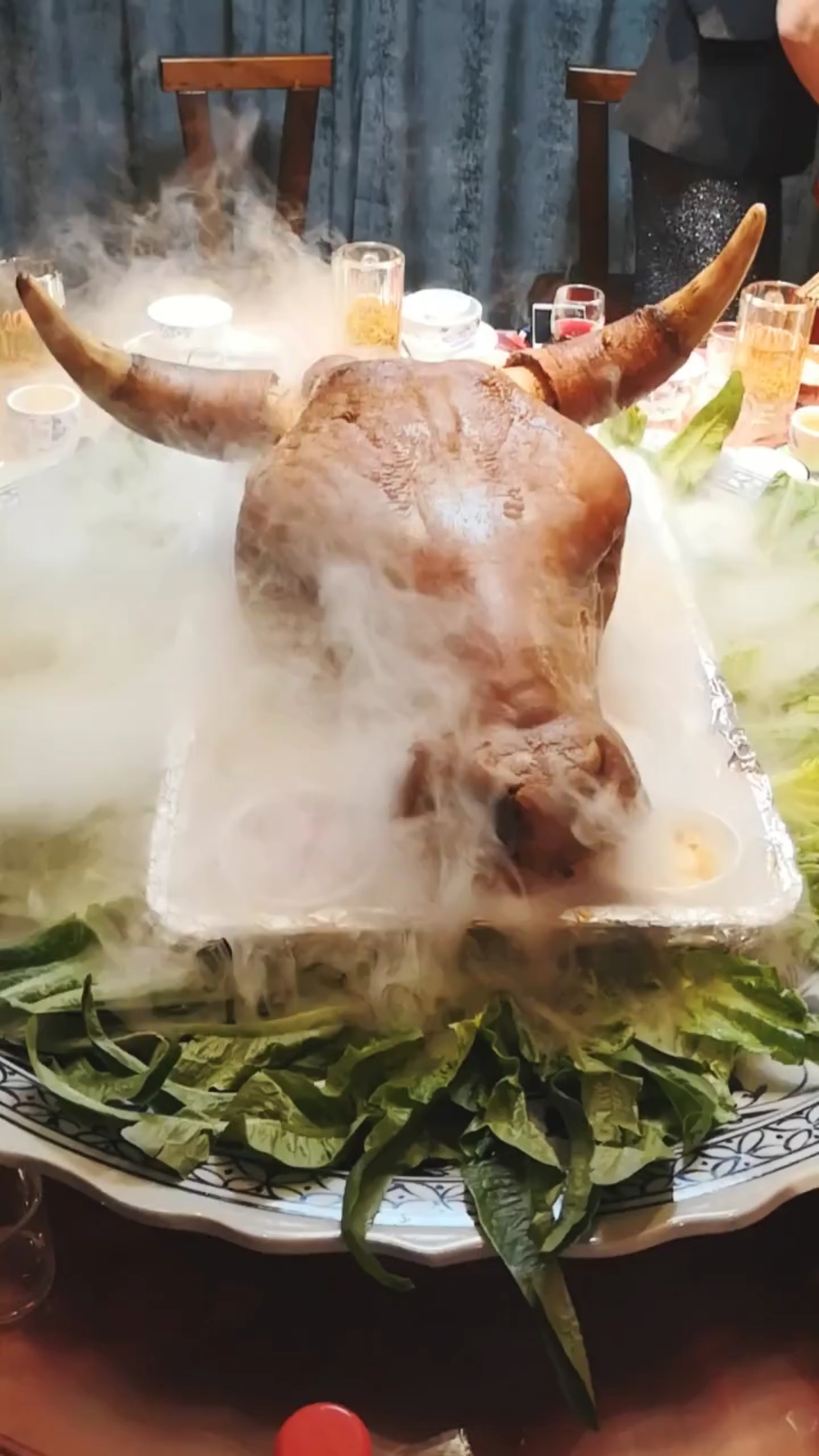 哈尔滨牛头宴图片