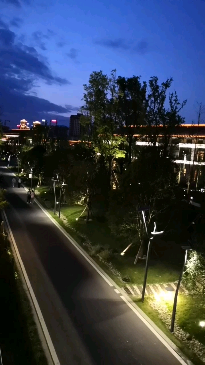 汉中 天汉长街夜景