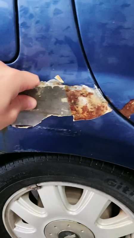 又是腻子开裂,修复完的效果你觉得怎么样