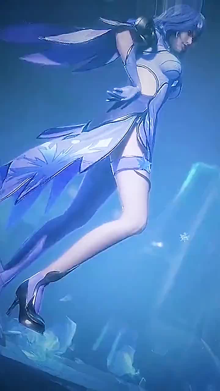 水冰儿,气场十足,比赛中能和唐三打成平手!-度小视