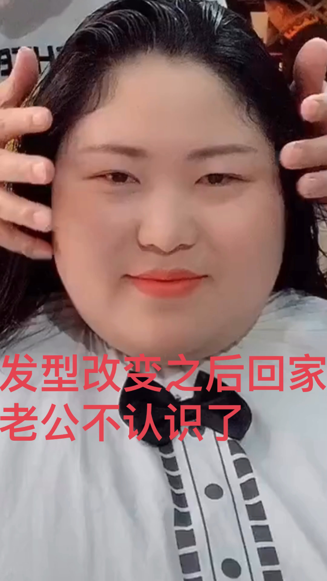 脸胖脸大这款发型就对了