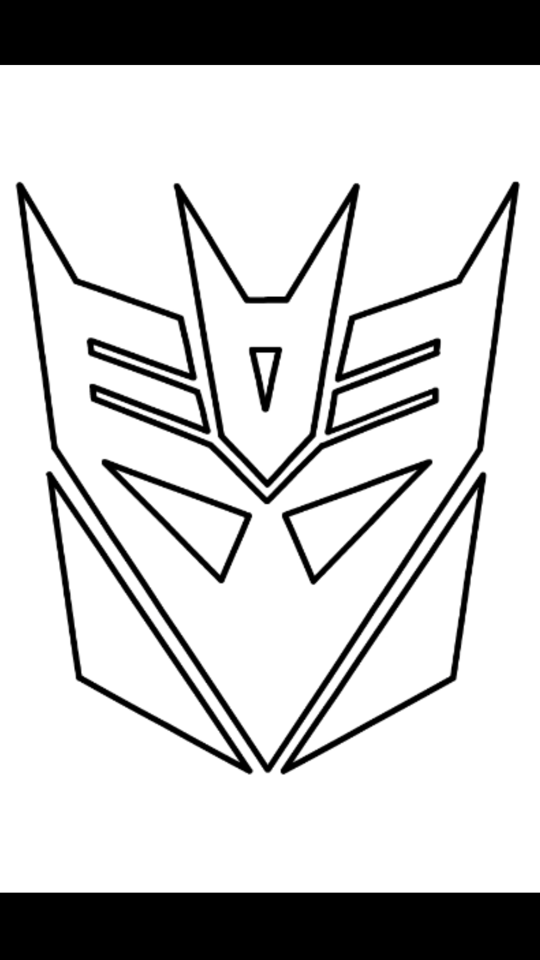 变形金刚#怎样画变形金刚 #霸天虎 标志简笔画宝宝学画画儿童绘灰一