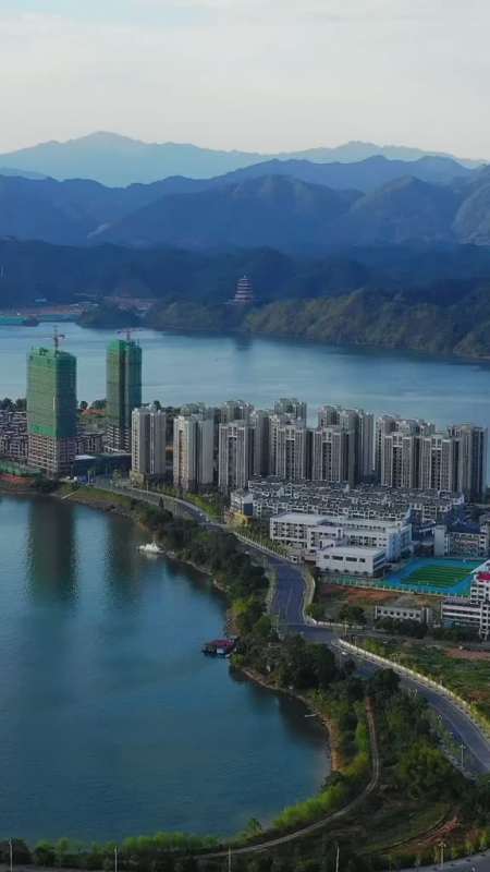 我的航拍时刻江西九江江西遇见武宁之美武宁西海湾