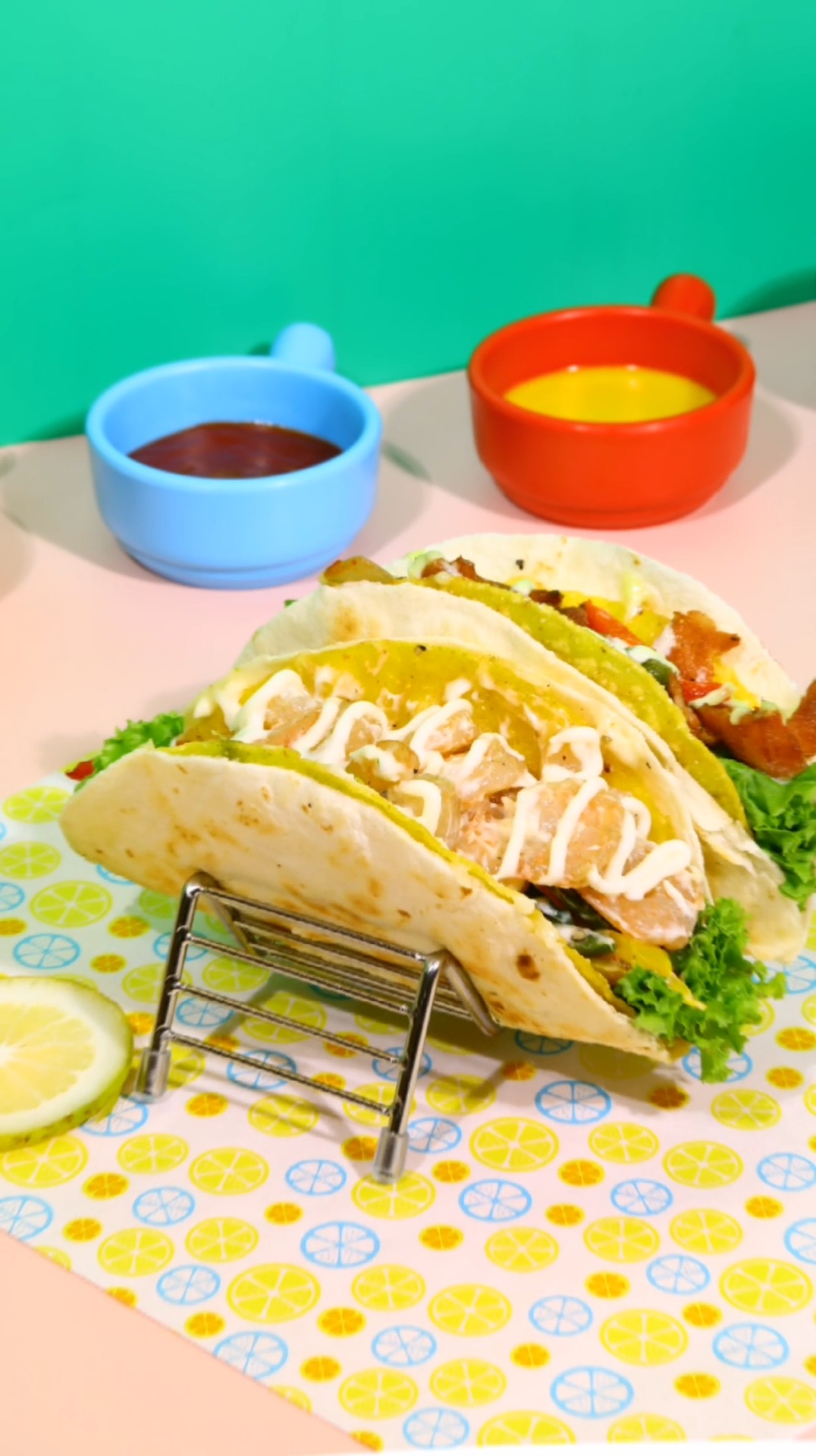 美食#蚝搭档为你带来好吃不胖的塔可taco