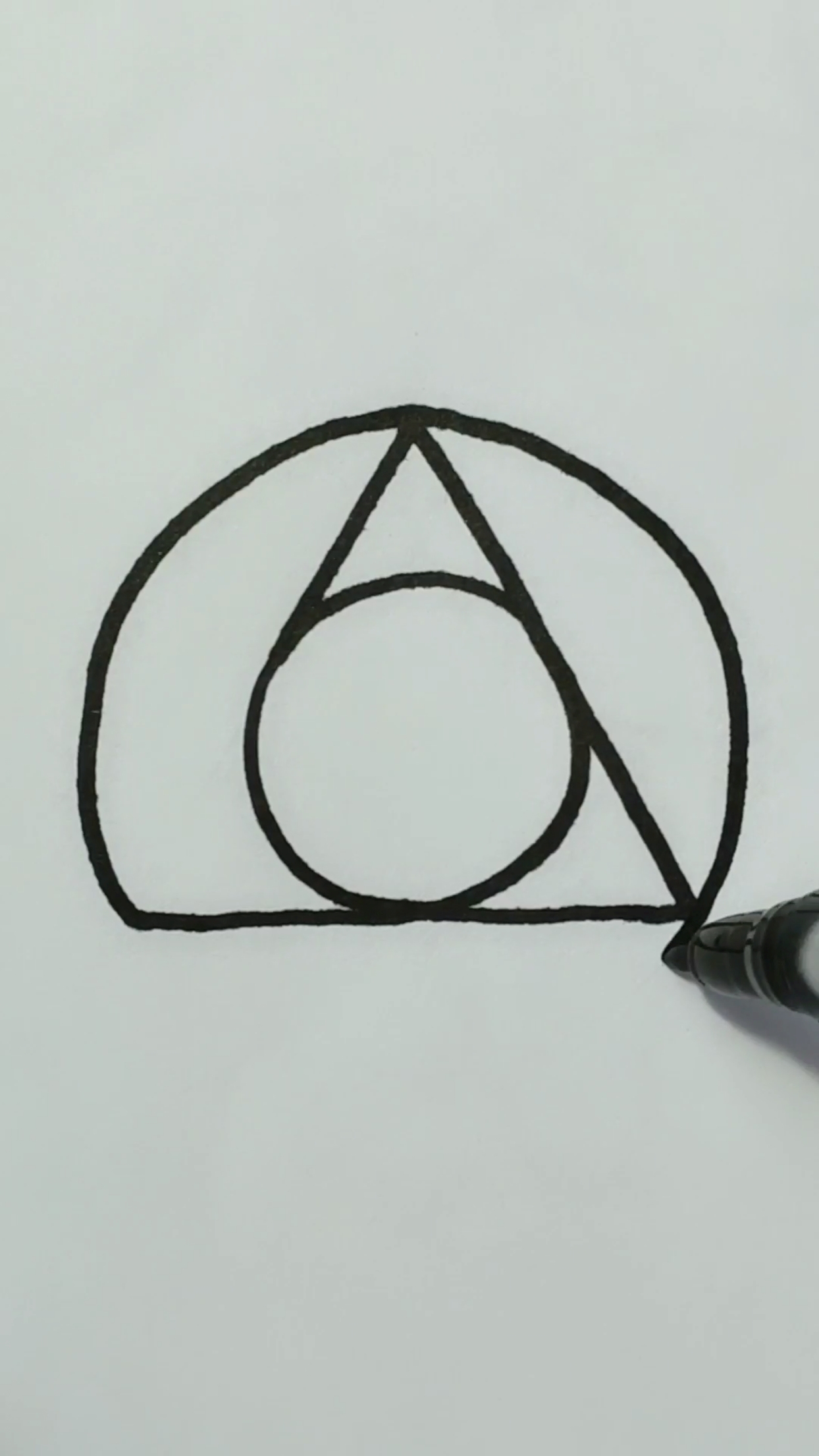 寻找最牛手艺人#一笔画圆,你能做到吗?