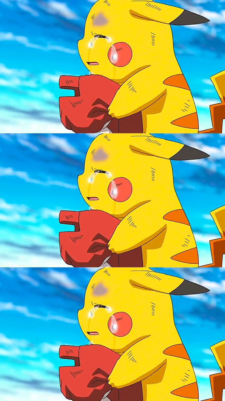 皮卡丘哭,全世界都得遭罪