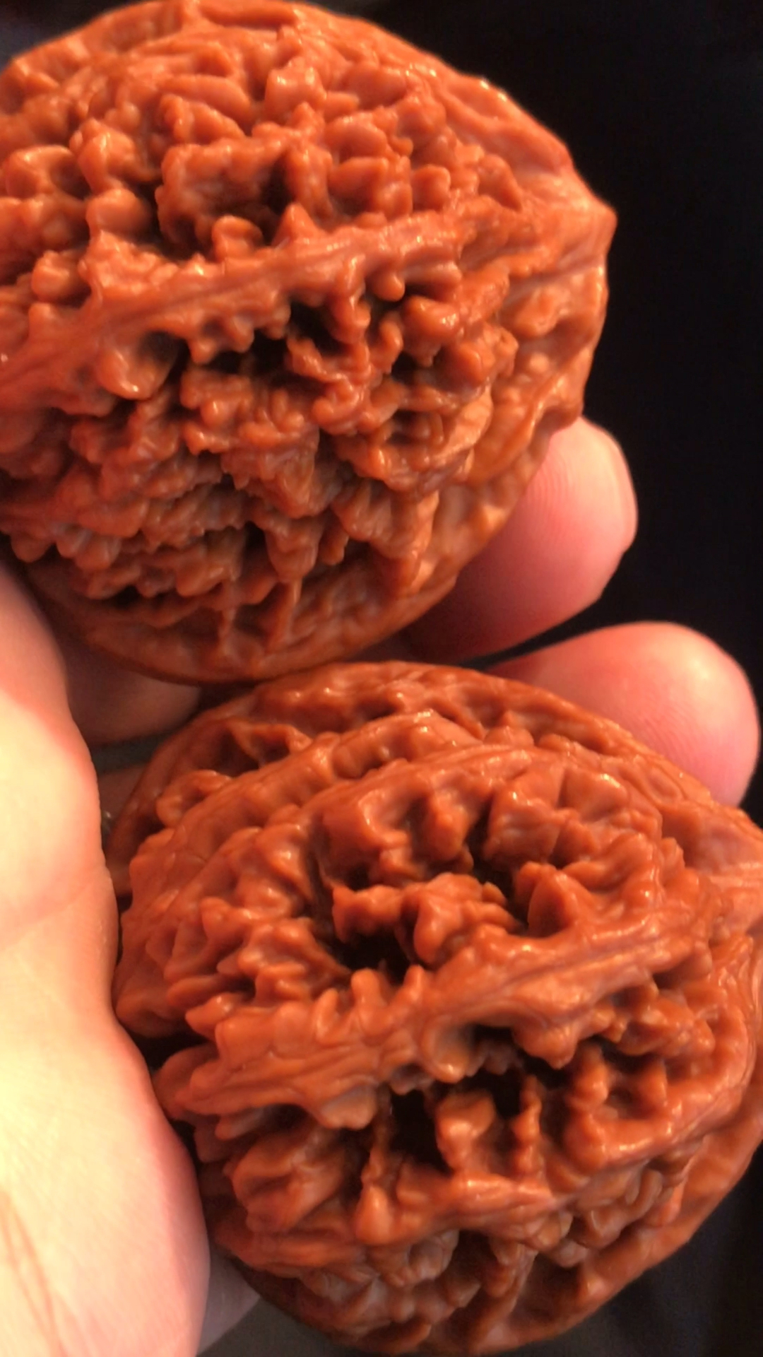 文玩核桃,一看纹路就知道品种的,都是资深老玩家!