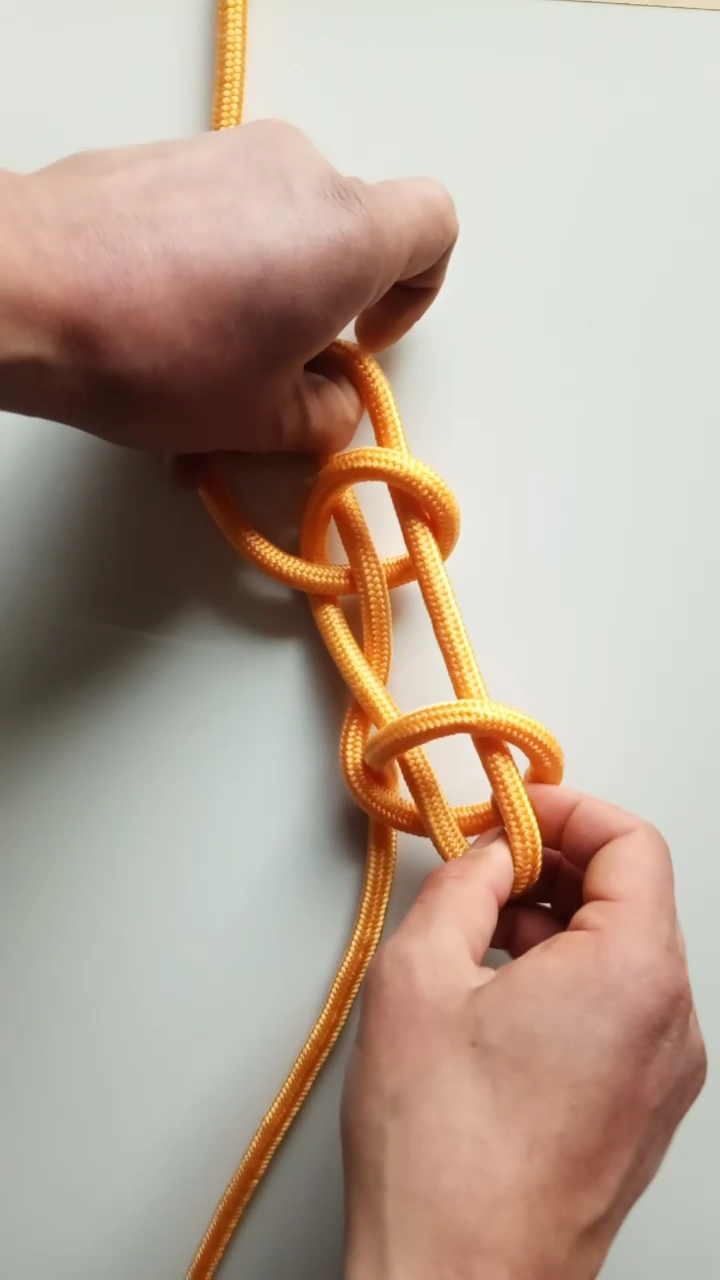 缩短结,货运司机必备绳结!