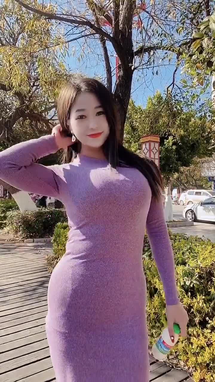 s型身材的胖美人,时尚有范有女人味,娶回家旺夫-度小视