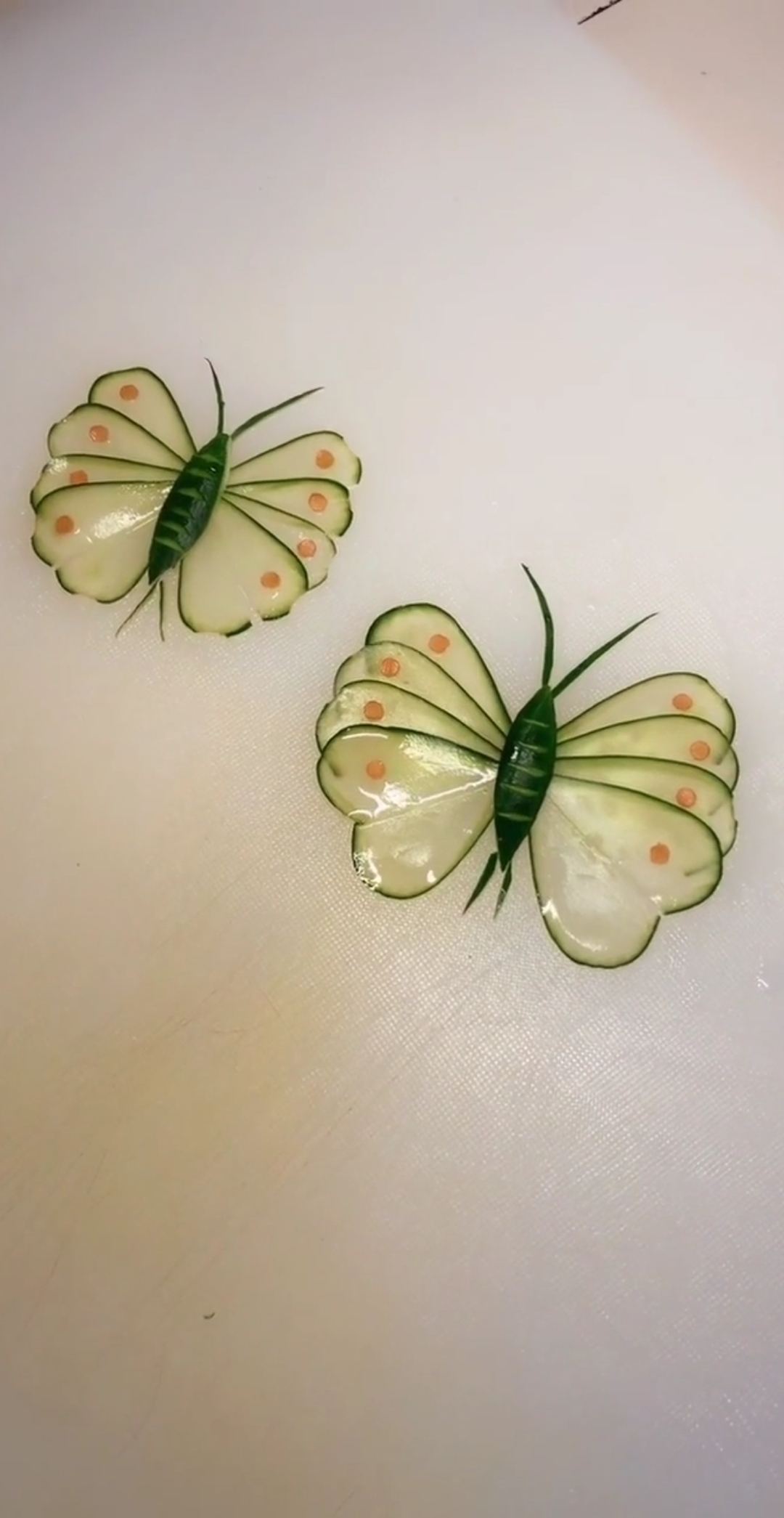 黄瓜的两只蝴蝶你学会了吗?