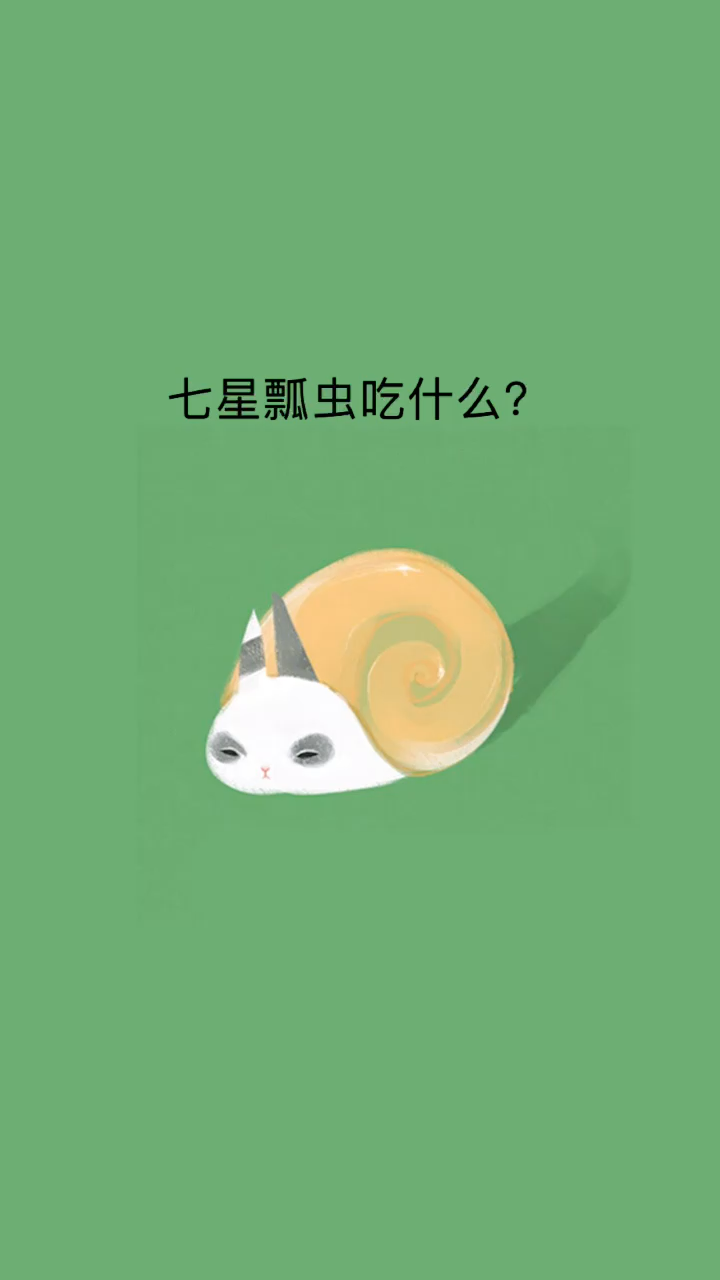 0星瓢虫吃什么图片