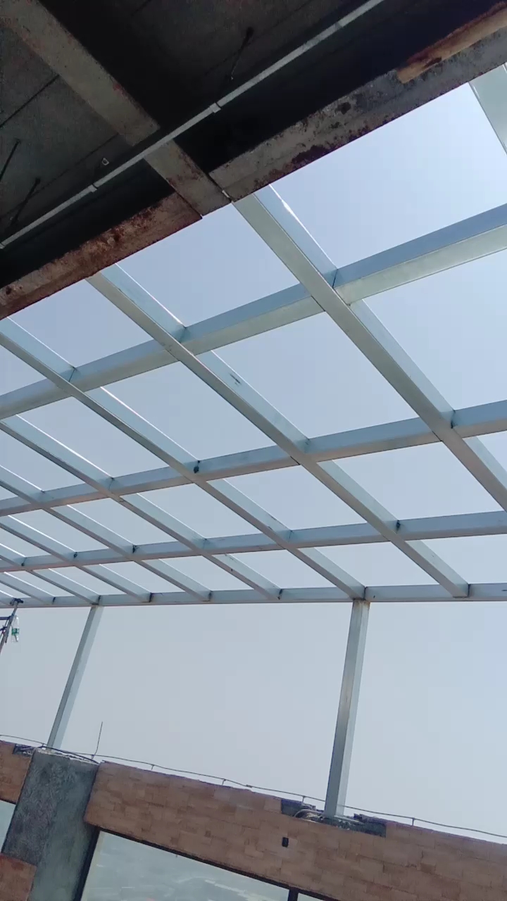 阳光房框架快要完成咯
