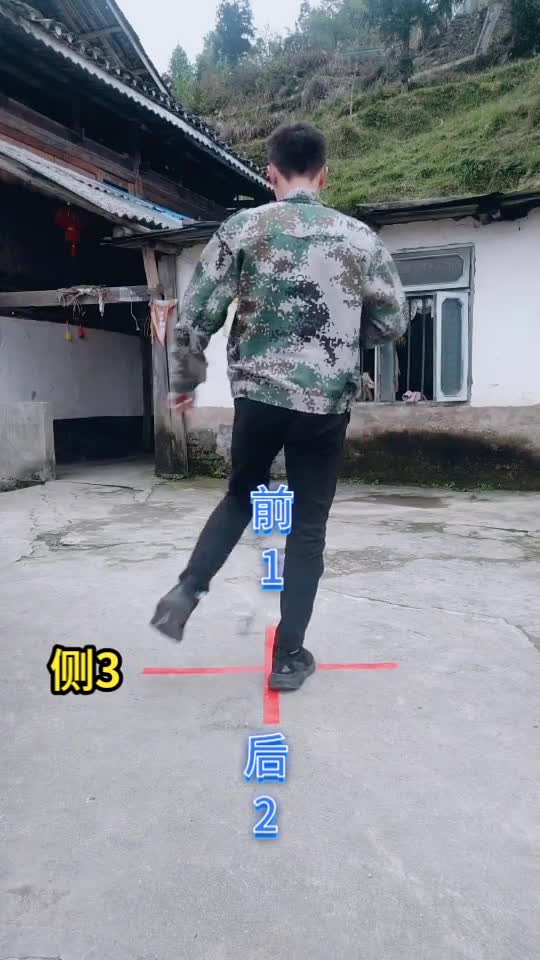 曳步舞基本步(颠步)新手必练