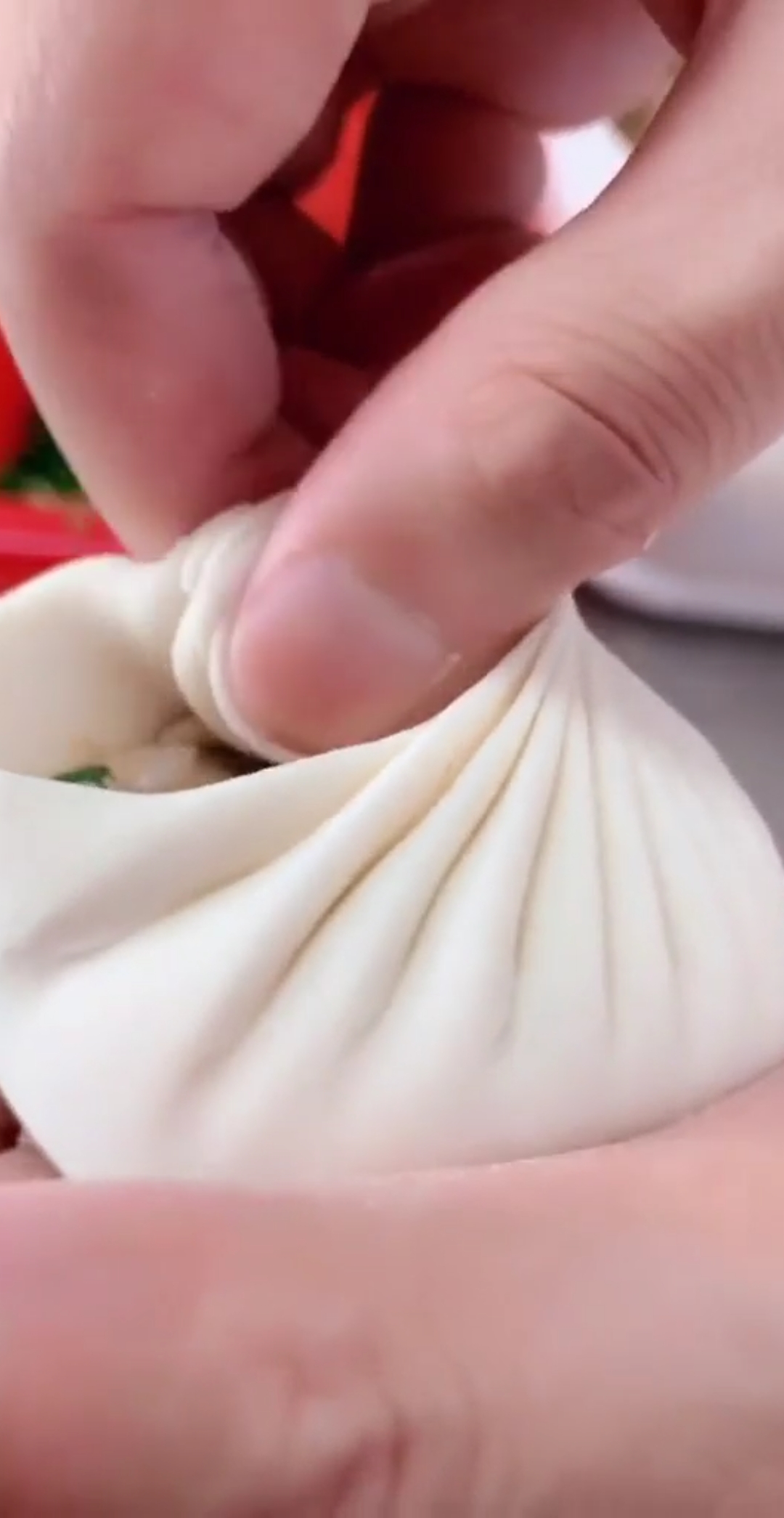 秀出你的拿手菜#包子手法教程!注意手法,要仔细哦!