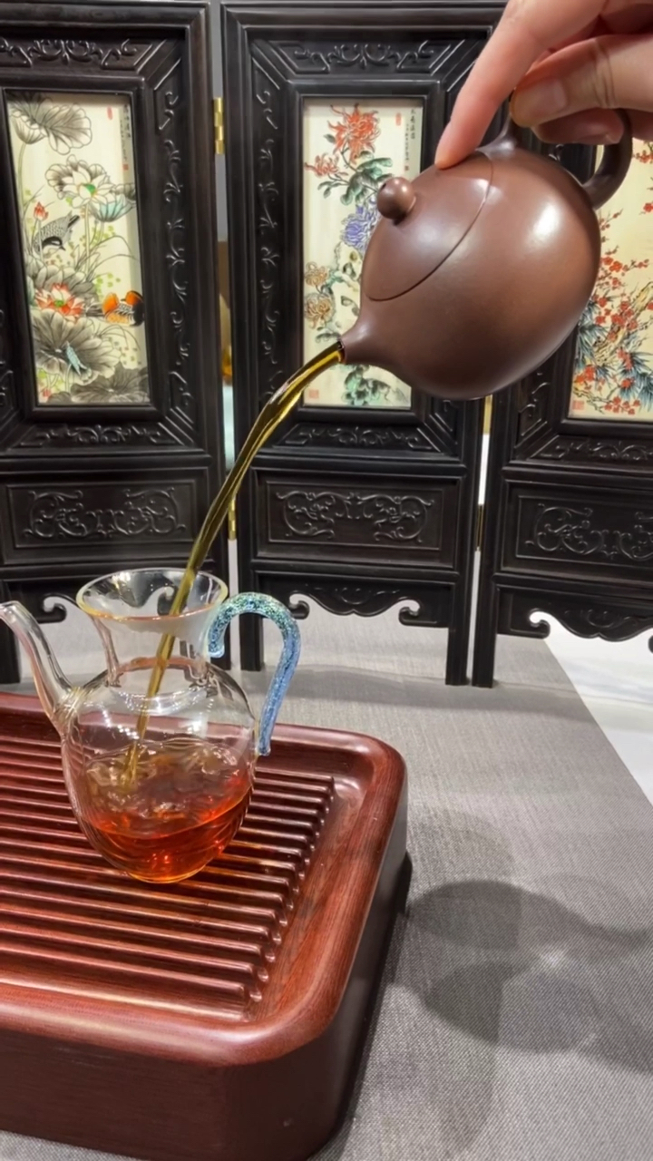 紫砂壶#圆润西施壶,洪运出品