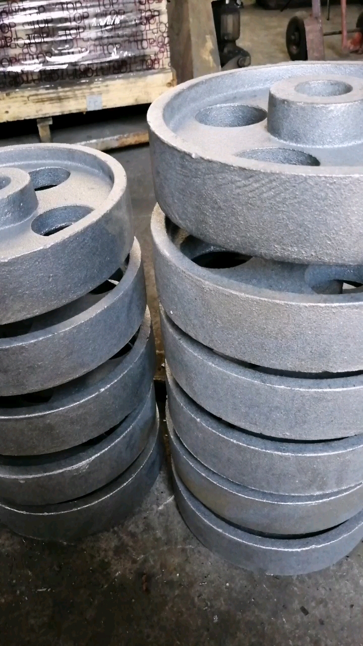 铸铁毛坯,平皮带轮,走起