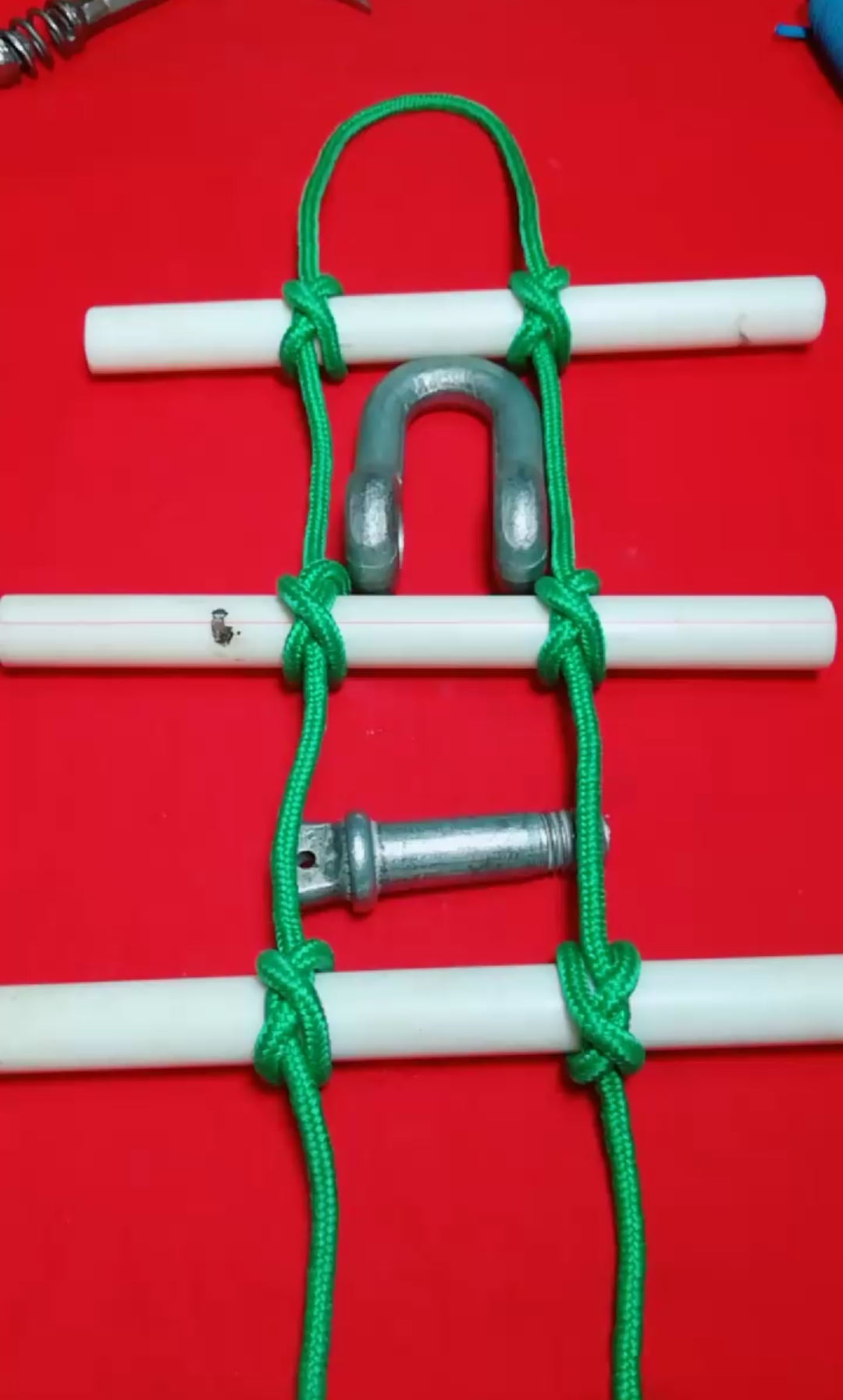 救援绳梯就是这样做出来的