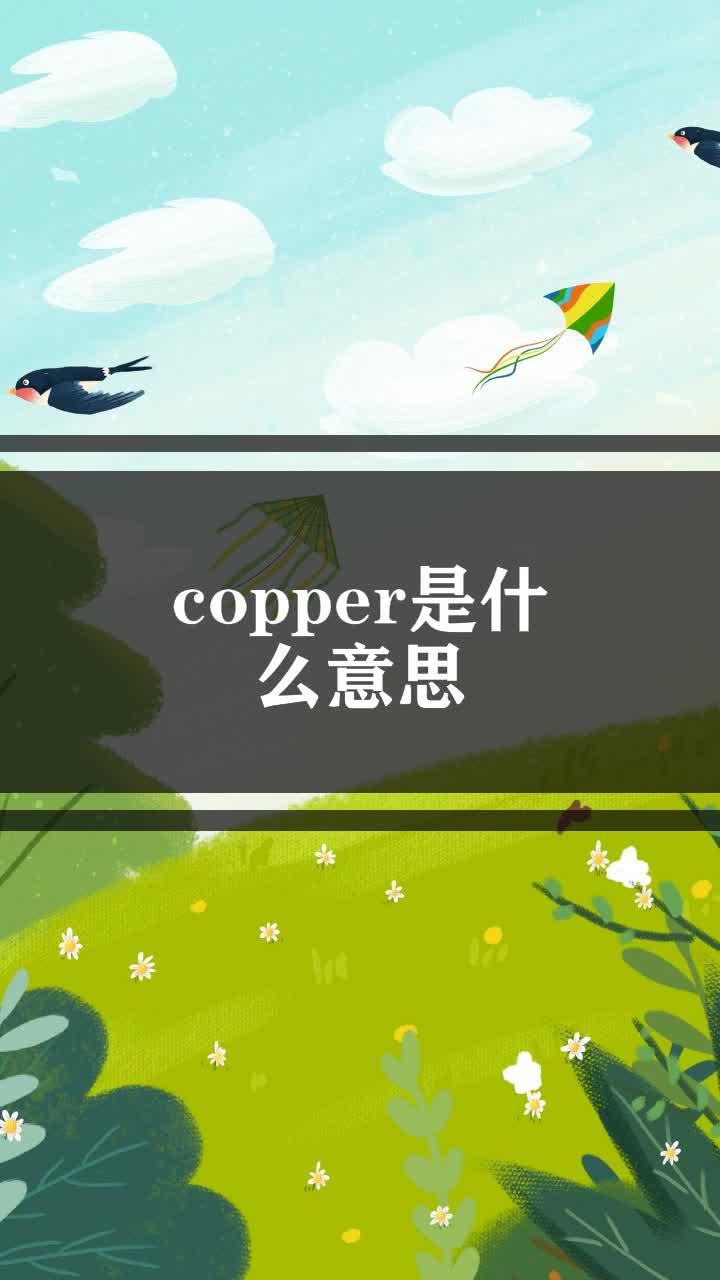 copper是什么意思