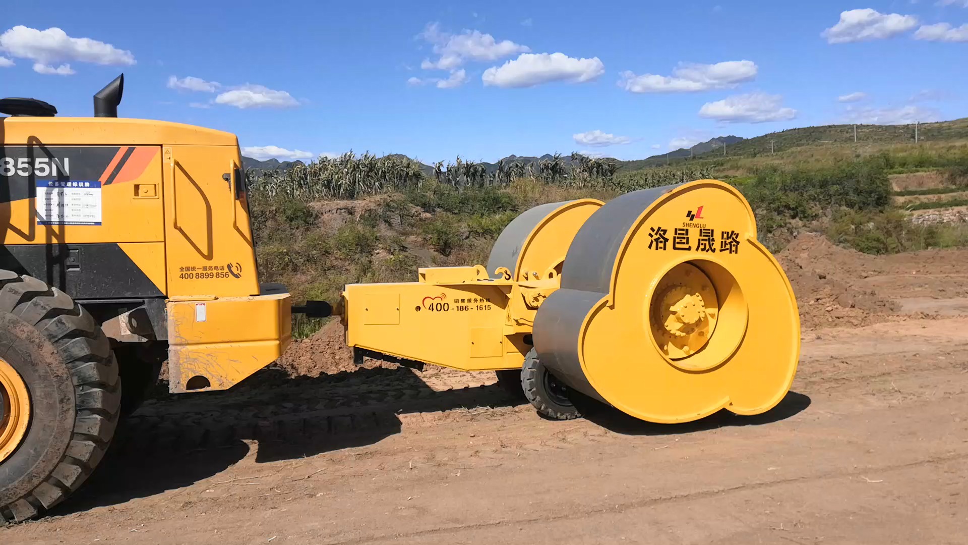 冲击碾是什么?如此进行冲击碾压?