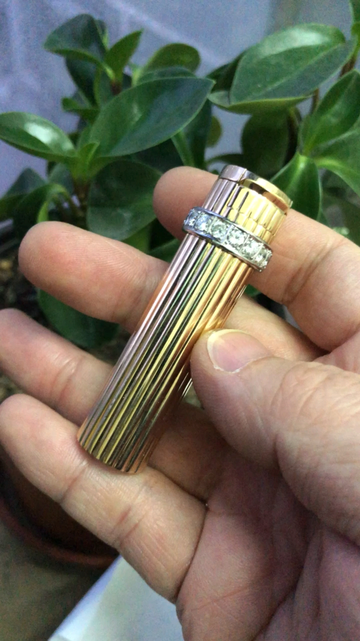 18k黄金爱马仕古董打火机