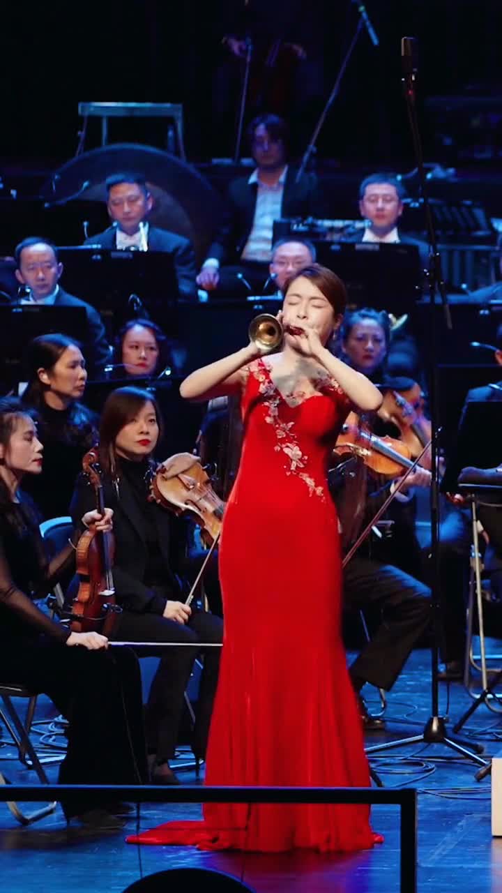 肺活量惊人!中国首位唢呐博士刘雯雯演奏《百鸟朝凤》