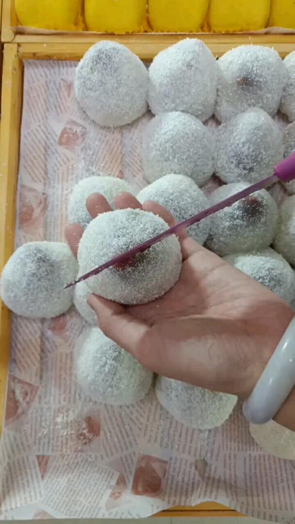 好吃的糯米果子来了