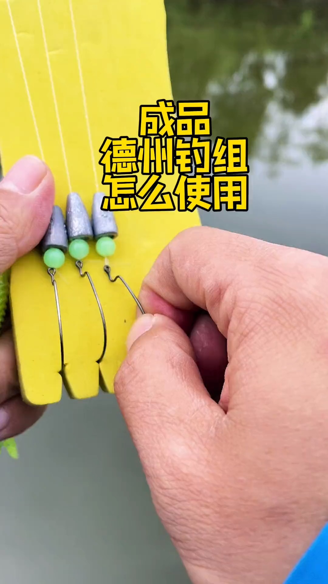 钓鱼#成品德州钓组实战分解#路亚 #钓鱼 #鲈鱼 #鳜鱼 #鲶鱼 #在川之