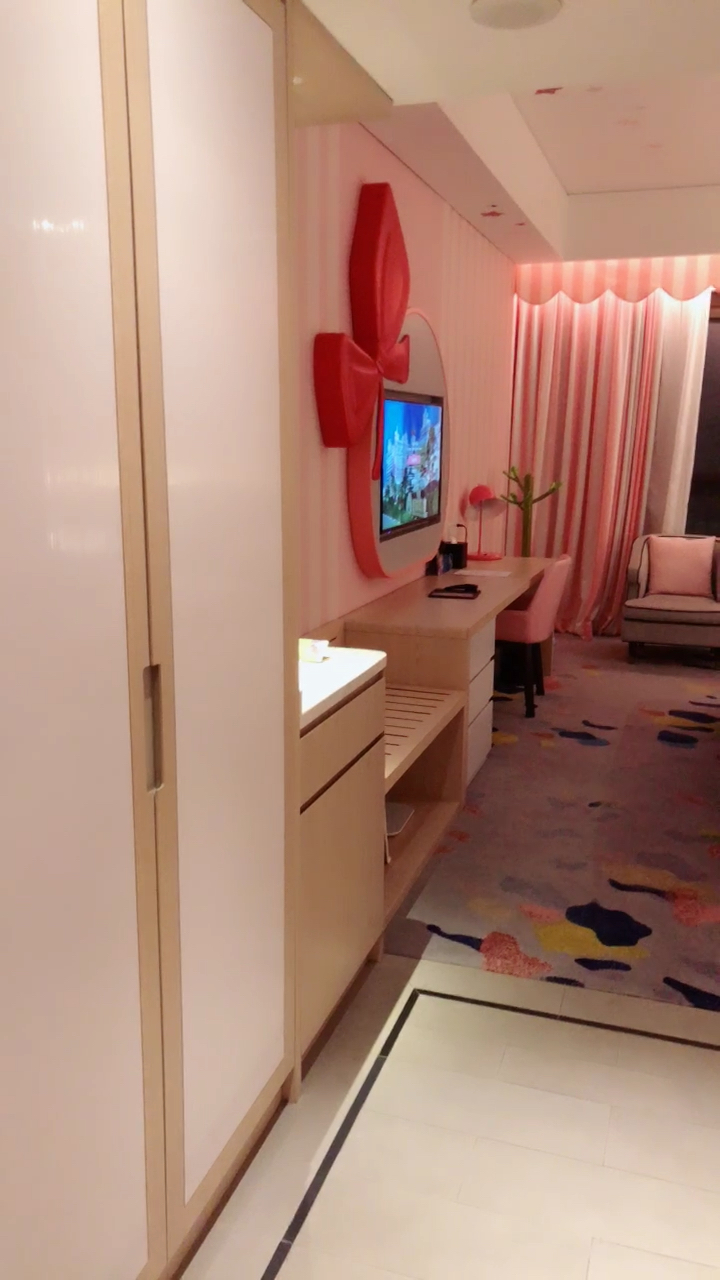 长隆熊猫酒店萌萌房,适合宝宝哦
