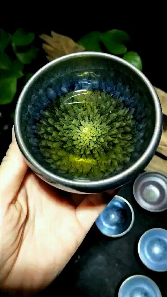 我的私藏景点#传统工艺百花盏又名菊花盏