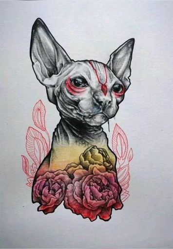 我要上热门#无毛猫系列纹身……-度小视