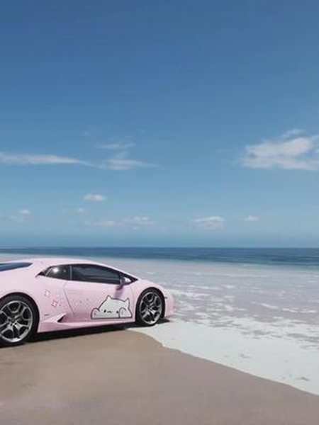 带你去看海 #地平线4风景-全民小视频