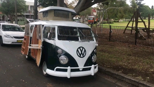 大众经典车t1改装的升顶房车