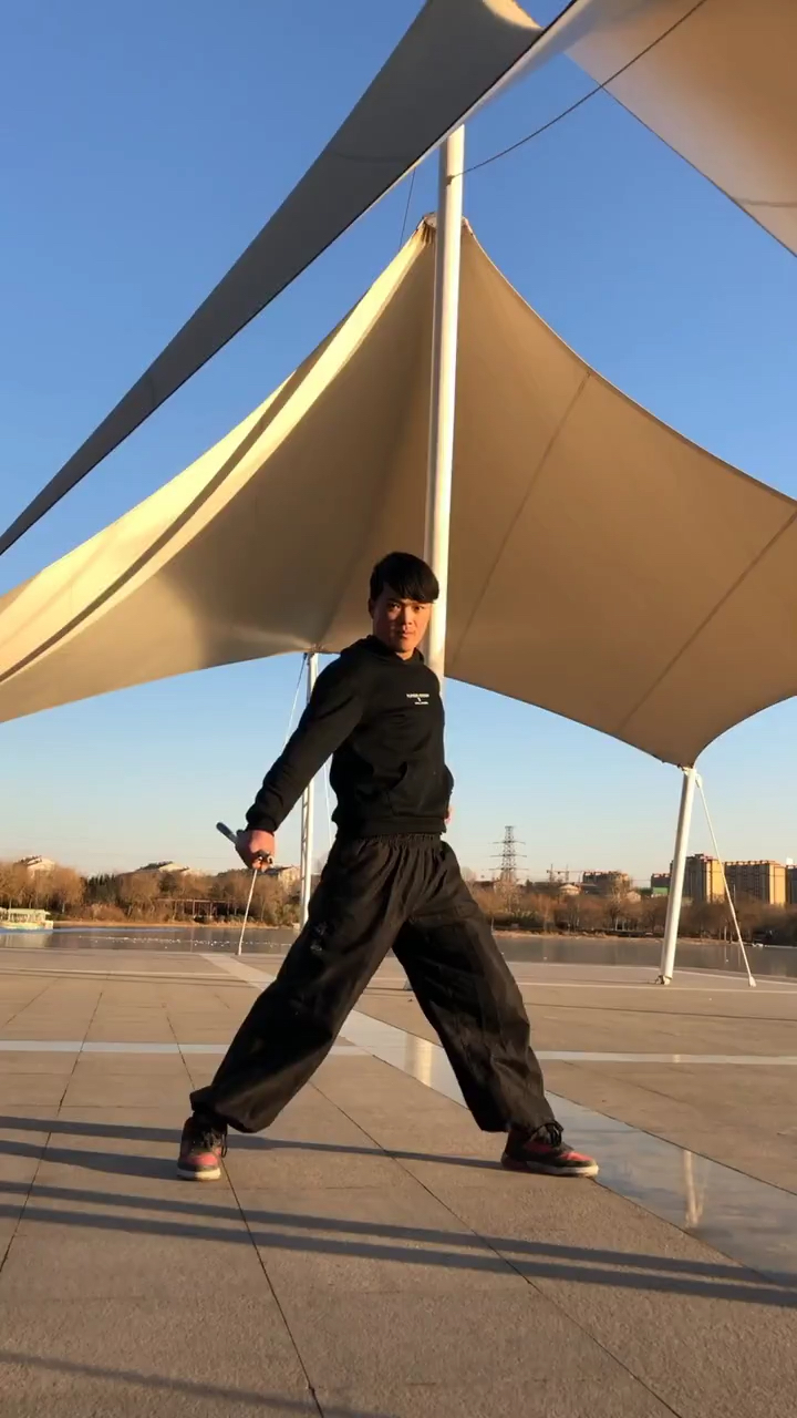 中国武术之双节棍