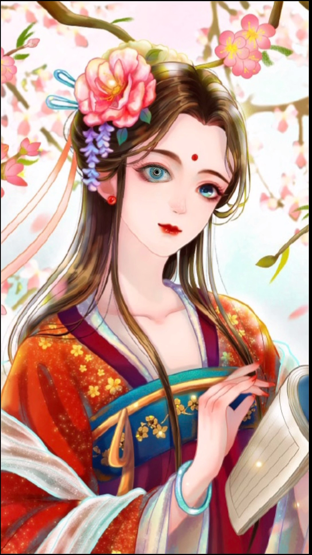 漫画眼妆#古风眼妆来了!喜欢汉服的小姐姐拿去