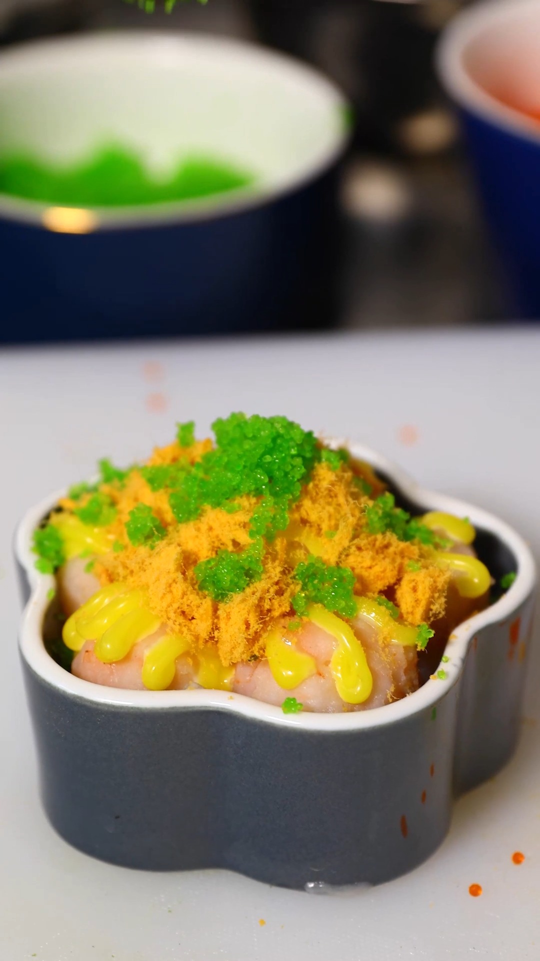 美食#手打虾滑,颜值口味并存的美味小吃