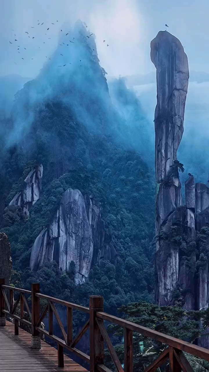 中国最大的山峰图片