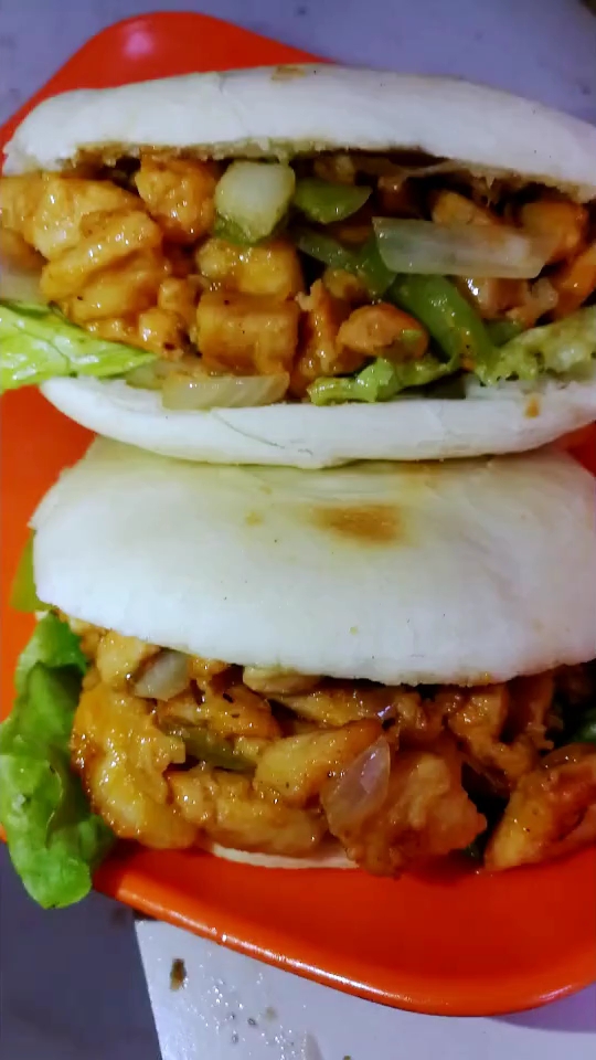 好吃的鸡肉夹馍,你吃过吗?